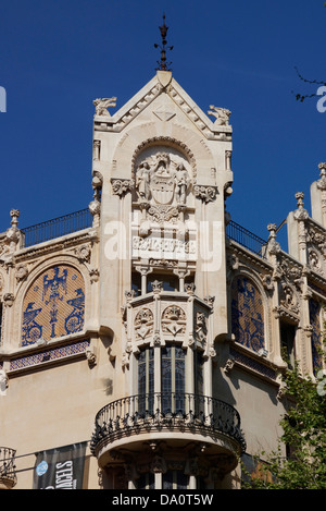 Fundacio la Caixa (ehemals grand Hotel), Palma De Mallorca, Mallorca, Spanien Stockfoto