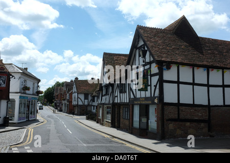 Edenbridge Stadtteil Sevenoaks Kent UK 2013 Stockfoto