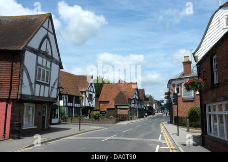 Edenbridge Stadtteil Sevenoaks Kent UK 2013 Stockfoto