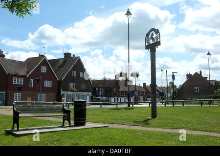 Edenbridge Stadtteil Sevenoaks Kent UK 2013 Stockfoto