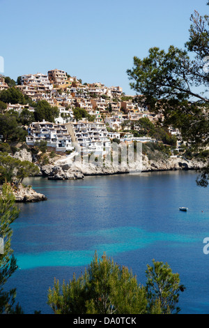 Cala Fornells, Peguera, Calvia, Mallorca, Spanien Stockfoto