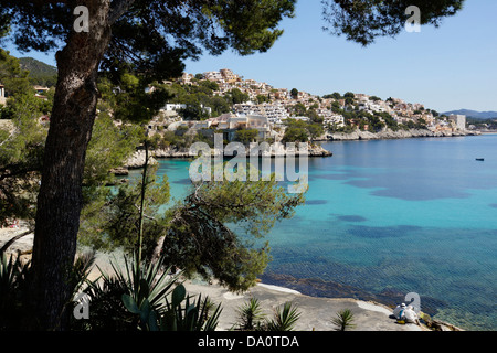 Cala Fornells, Peguera, Calvia, Mallorca, Spanien Stockfoto