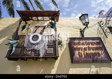 Souvenir-Shop in Garachico, Teneriffa, Spanien Stockfoto