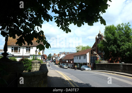 Edenbridge Stadt Kent uk 2013 Stockfoto