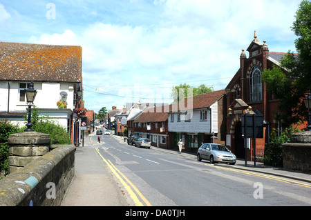 Edenbridge Stadt Kent uk 2013 Stockfoto