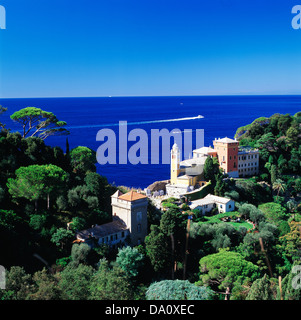 Die Küste bei Portofino, Italien Stockfoto