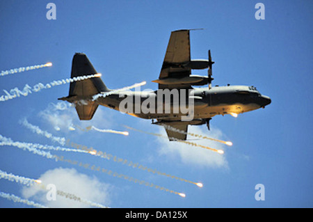 16. special Operations Squadron Hercules AC-130 Gunship Stockfoto