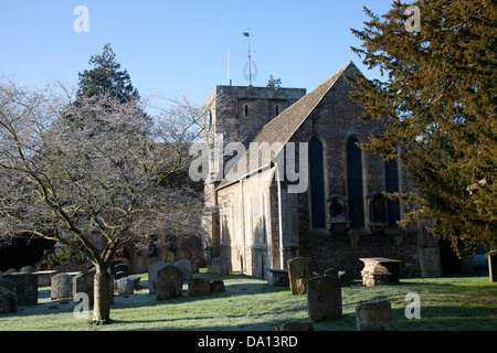 Alle Heiligen Kirche und Friedhof, Faringdon Stockfoto