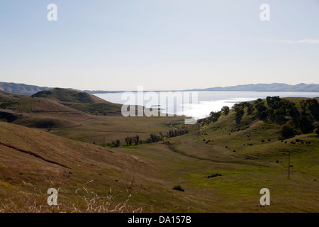 San Luis Reservoir, Merced County, Kalifornien, USA Stockfoto