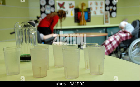 HEIM FÜR ÄLTERE MENSCHEN Stockfoto