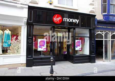 Zweig der Virgin Money, Durham Stockfoto