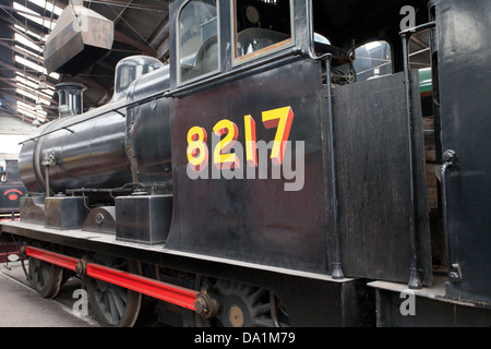 Offenen Sie Tag der Tür am Barrow Hill Roundhouse in der Nähe von Staveley, Chesterfield. Stockfoto