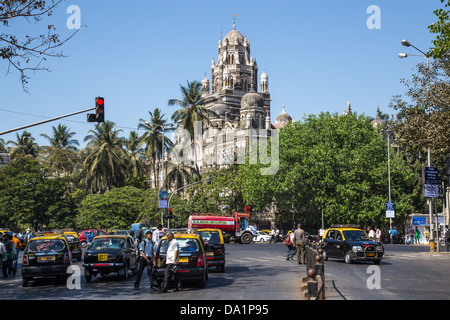 Westbahn-zentrale, Victoria Terminus, Mumbai, Indien Stockfoto