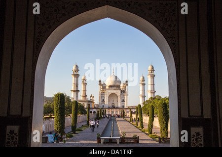 Bibi-Ka Maqbara, Aurangabad, Indien Stockfoto