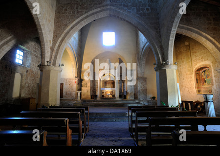 Italien, Toskana, Sovana, Kirche Santa Maria Maggiore Stockfoto