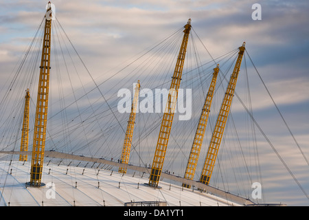 Die O2-Arena Stockfoto