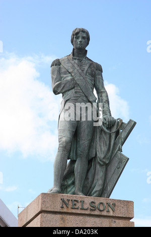 Lord Nelson-Statue in der National Heroes Square, Bridgetown, Barbados Stockfoto