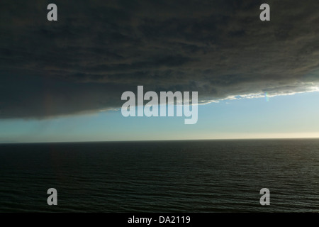 LOS ANGELES, CA-Februar 28: Santa Monica Beach in Los Angeles, Kalifornien am 28. Februar 2007. Stockfoto