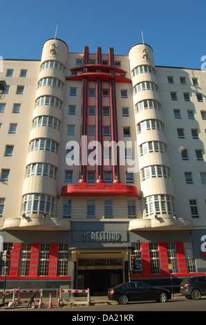 Art-Deco-Gebäude auf der Sauchiehall Street in Glasgow, Schottland Stockfoto