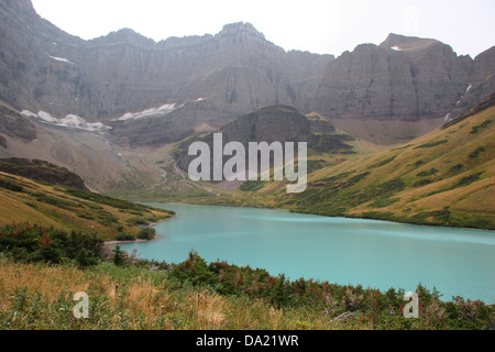 Grinnell Lake, Grinnell Gletscher, Glacier Nationalpark, Montana, Vereinigte Staaten von Amerika Stockfoto