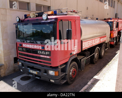 DAF 95 360 Bombeiros Porto de Mos, VTTU02 1015 Z02 pic2 Stockfoto