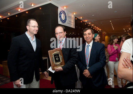 27. internationale medizinische Konvention NAAMA statt am 29. Juni – 4. Juli 2013 im Hilton Hotel in Wien. Stockfoto