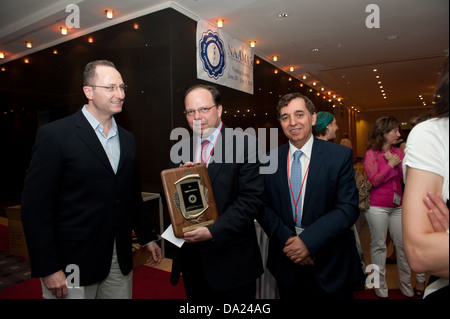 27. internationale medizinische Konvention NAAMA statt am 29. Juni – 4. Juli 2013 im Hilton Hotel in Wien. Stockfoto