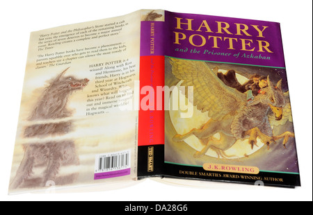 3. Harry Potter Buch Harry Potter und der Gefangene von Askaban Stockfoto