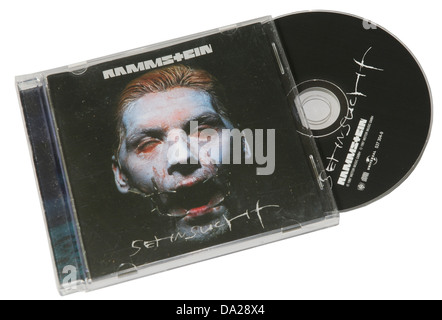 Rammstein Sehnsucht Album auf CD Stockfoto