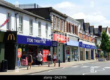 High Street, Walton-on-Thames, Surrey, England, Vereinigtes Königreich Stockfoto