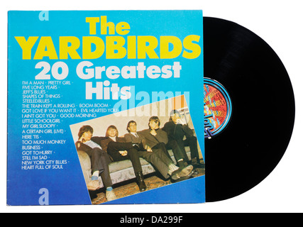 The Yardbirds Greatest Hits Album Stockfoto