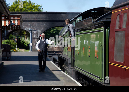 North Norfolk Railway Dampflok Stockfoto