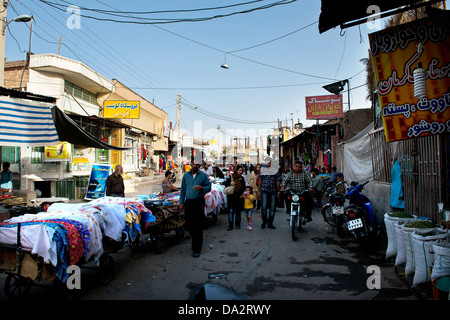 Asien, Iran, Kerman, Bazar Stockfoto