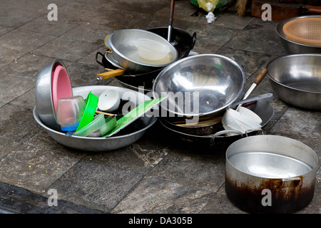 Traditionelle Gerichte in Hanoi, Vietnam Stockfoto