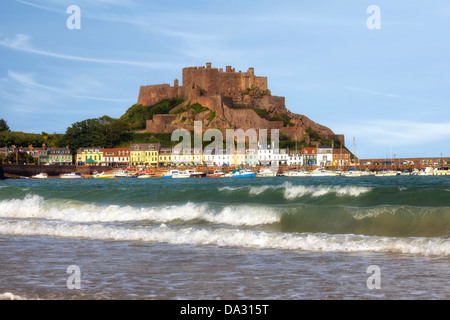 Gorey Castle, Gorey, Jersey, Großbritannien Stockfoto