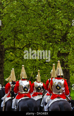 Leibgarde der Haushalt Kavallerie-London Stockfoto