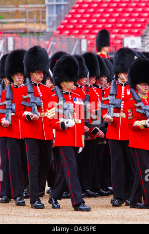Trooping die Farbe Probe-London Stockfoto