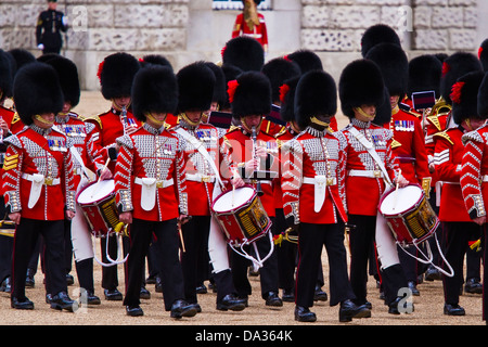 Trooping die Farbe Probe-London Stockfoto