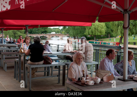 RSC riverside Café, London, UK Stockfoto