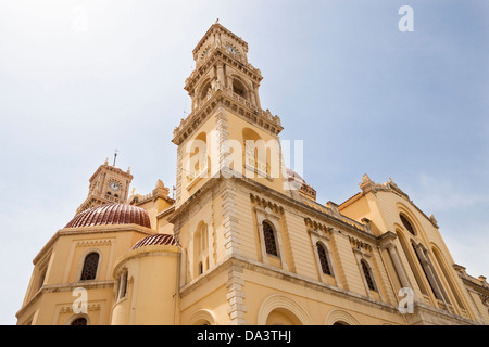 Agios Minas Kathedrale, Agios Ekaterinis Square, Heraklion, Kreta, Griechenland Stockfoto