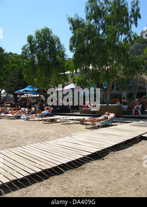 Limni Vouliagmeni, Loutraki, Corinthia, Peloponnes, Griechenland Stockfoto