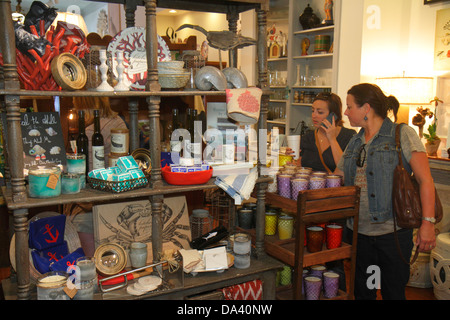 Georgia, Thomasville, Downtown, South Broad Street, Geschenkeladen, Shopping Shopper Shopper Shops Geschäfte Markt Märkte Marktplatz Kauf Verkauf, Einzelhandelsgeschäft Stockfoto