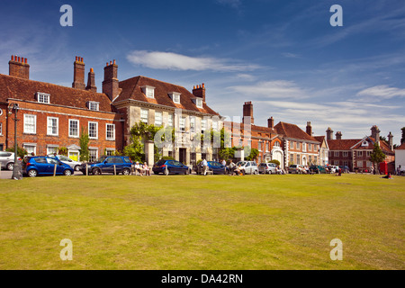 18. Jahrhundert Mompesson House in der Nähe Kathedrale in Salisbury Wiltshire England UK Stockfoto