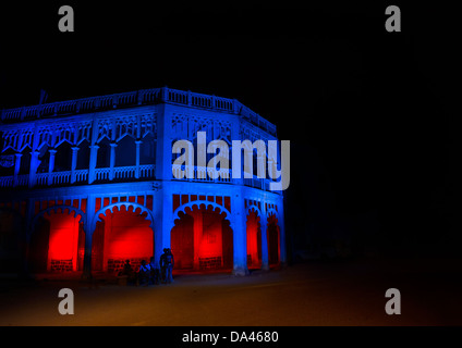 Osmanische Architektur Gebäude, Massawa, Eritrea Stockfoto