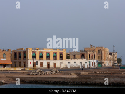 Blick auf die Altstadt, Massawa, Eritrea Stockfoto