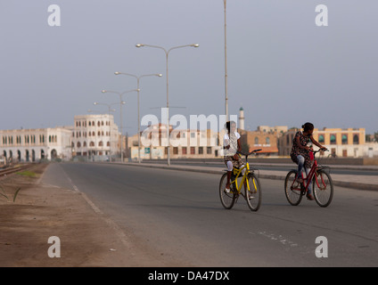 Massawa Insel Causeway, Massawa, Eritrea Stockfoto