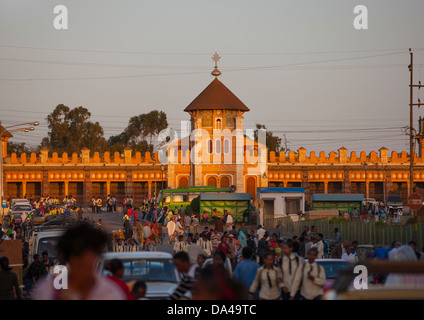 Enda Mariam orthodoxe Kathedrale, Asmara, Eritrea Stockfoto