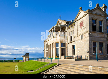 St Andrews Scotland St Andrews Golf The Royal and Ancient Golf Club of St Andrews Golf Course and Club House St Andrews Fife Scotland UK GB Europe Stockfoto