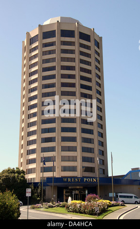 Wrest Point in Sandy Bay in Hobart Stockfoto