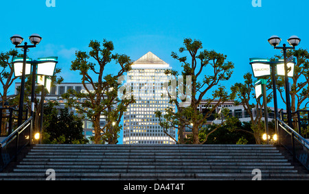 Canary Wharf Tower London UK Stockfoto